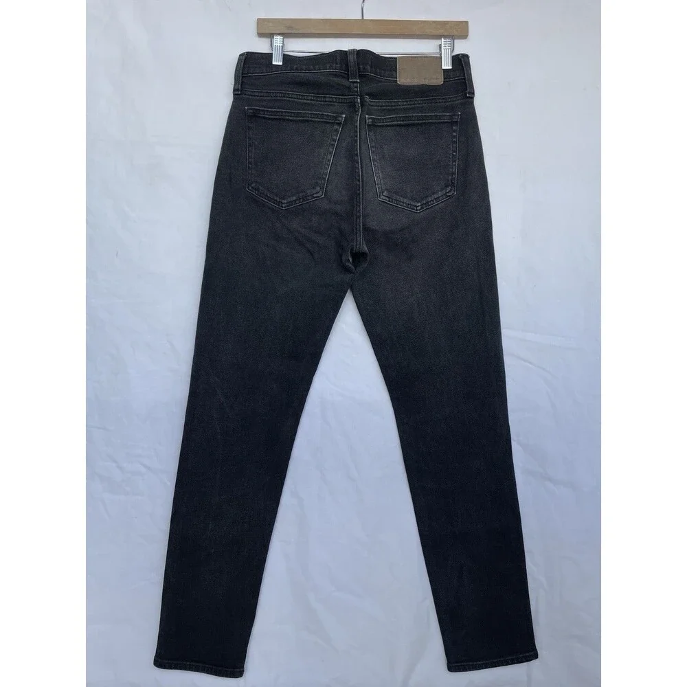 Madewell Athletic Slim Men’s W31 L32 Faded Black Denim Jeans